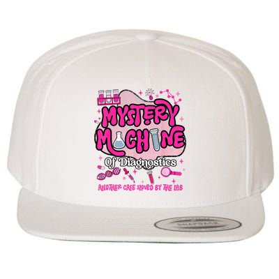 Mystery Machine Of Diagnostics Lab Week 2025 Med Lab Tech Wool Snapback Cap
