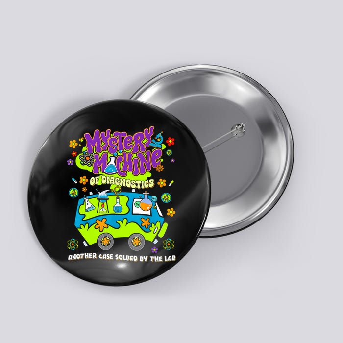 Mystery Machine Of Diagnostics Lab Week 2025 Med Lab Tech  Button