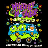 Mystery Machine Of Diagnostics Lab Week 2025 Med Lab Tech  Drawstring Bag