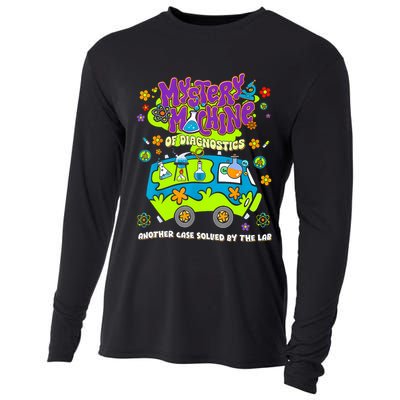 Mystery Machine Of Diagnostics Lab Week 2025 Med Lab Tech  Cooling Performance Long Sleeve Crew
