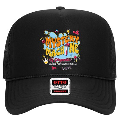 Mystery Machine Of Diagnostics Lab Week 2025 Med Lab Tech Trucker Hat
