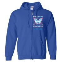 Missed Memorial Of My Mommy For Daughter Son Lost Their Mom Funny Gift Full Zip Hoodie