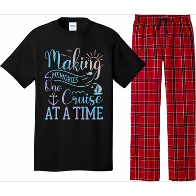 Making Memories One Cruise At A Time Family Cruise Funny Gift Pajama Set