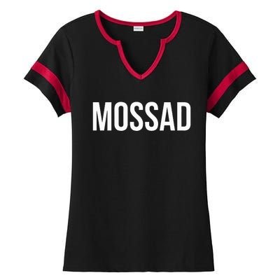 Mossad Ladies Halftime Notch Neck Tee