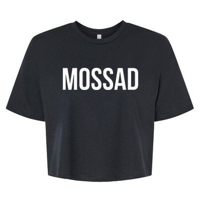 Mossad Bella+Canvas Jersey Crop Tee