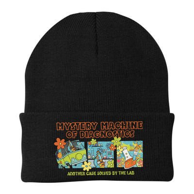 Mystery Machine Of Diagnostics Lab Week 2025 Med Lab Tech  Knit Cap Winter Beanie