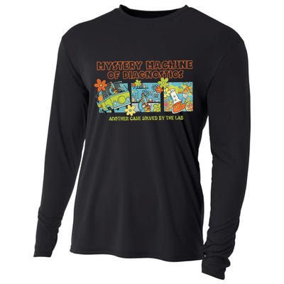 Mystery Machine Of Diagnostics Lab Week 2025 Med Lab Tech  Cooling Performance Long Sleeve Crew