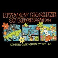 Mystery Machine Of Diagnostics Lab Week 2025 Med Lab Tech  Baby Bodysuit
