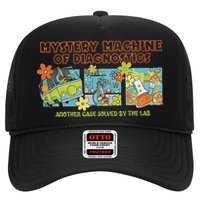 Mystery Machine Of Diagnostics Lab Week 2025 Med Lab Tech  Trucker Hat