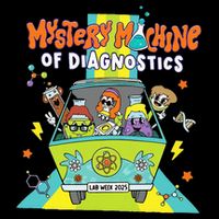 Mystery Machine Of Diagnostics Lab Tech Lab Week 2025 Cooling Performance Crew T-Shirt