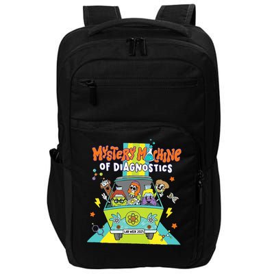 Mystery Machine Of Diagnostics Lab Tech Lab Week 2025 Impact Tech Backpack