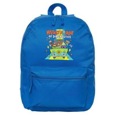 Mystery Machine Of Diagnostics Lab Tech Lab Week 2025 16 in Basic Backpack