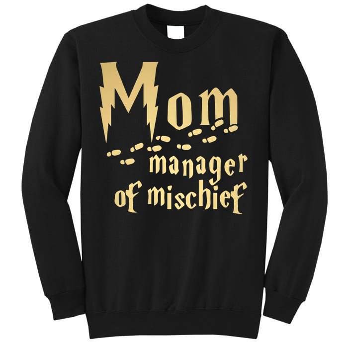 Mom Manager Of Mischief Mother's Day Magical Mom Fantastic Sweatshirt