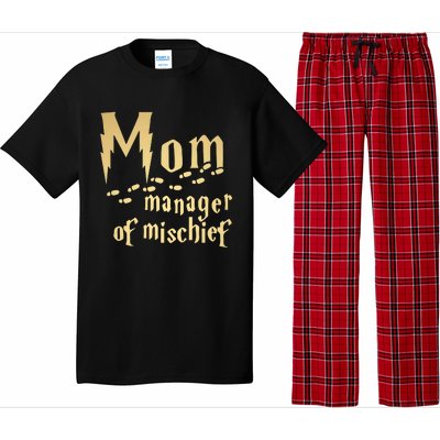 Mom Manager Of Mischief Mother's Day Magical Mom Fantastic Pajama Set