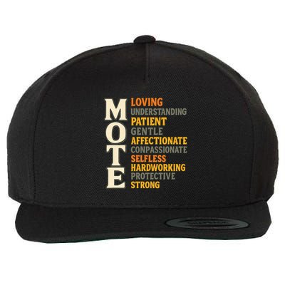 MOTE Wool Snapback Cap