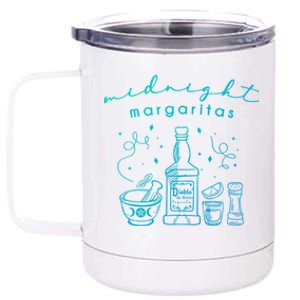 Midnight Margaritas Practical Magic Gardening Witch Planting Gift 12 oz Stainless Steel Tumbler Cup