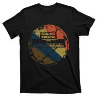 Music Musician Pianist Vintage Keyboard Piano T-Shirt