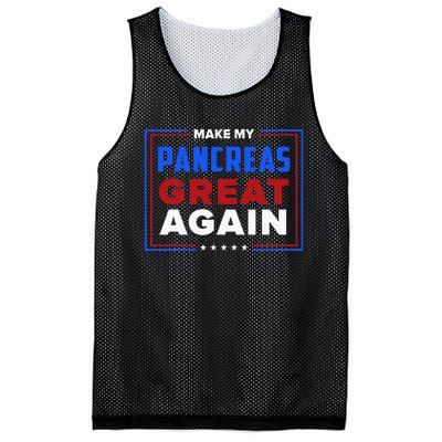 Make My Pancreas Great Diabetic Diabetes Type 1 Mesh Reversible Basketball Jersey Tank