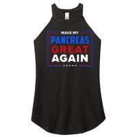 Make My Pancreas Great Diabetic Diabetes Type 1 Women’s Perfect Tri Rocker Tank