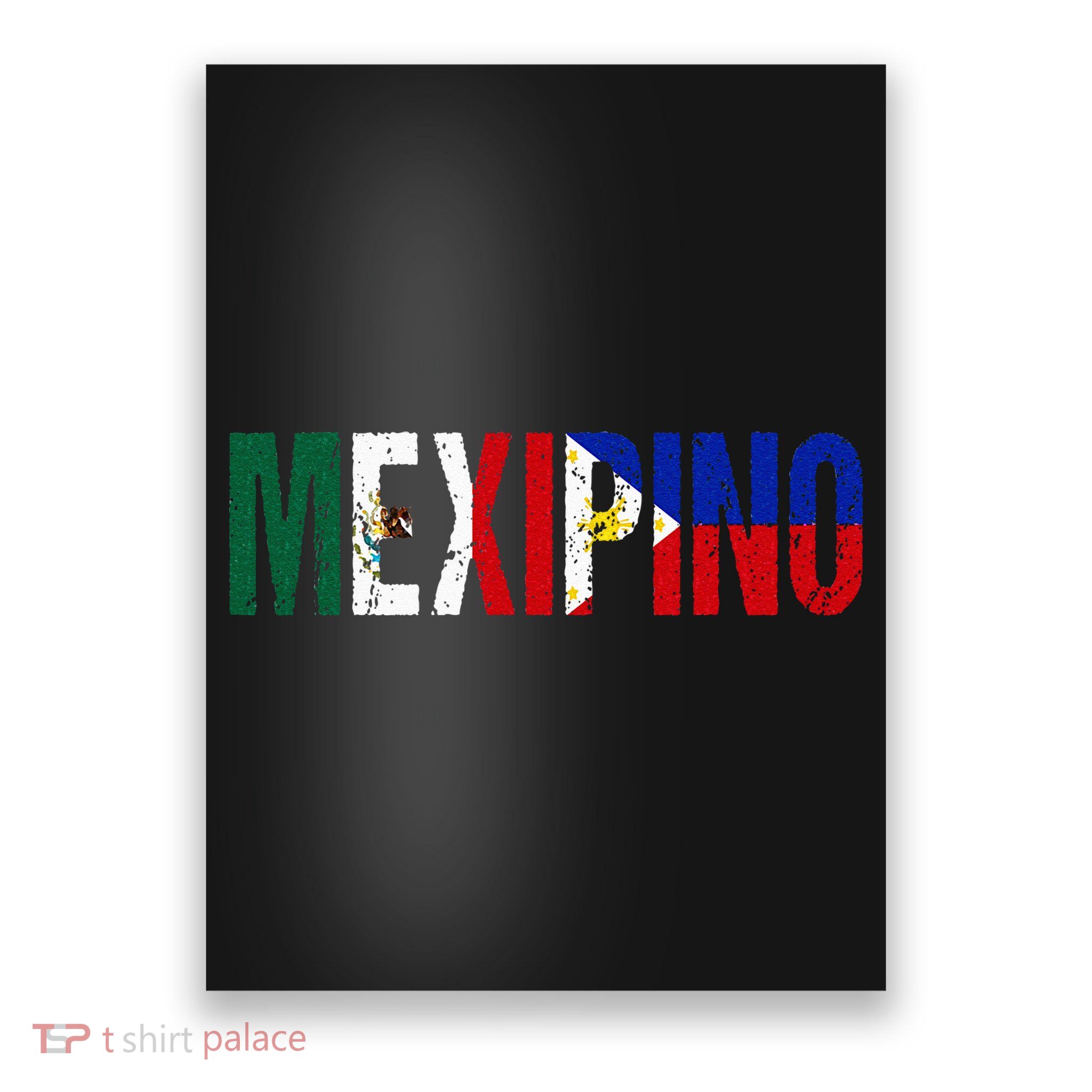 Mexipino Mexico Philippines Flag Ancestery Filipino Mexican Poster