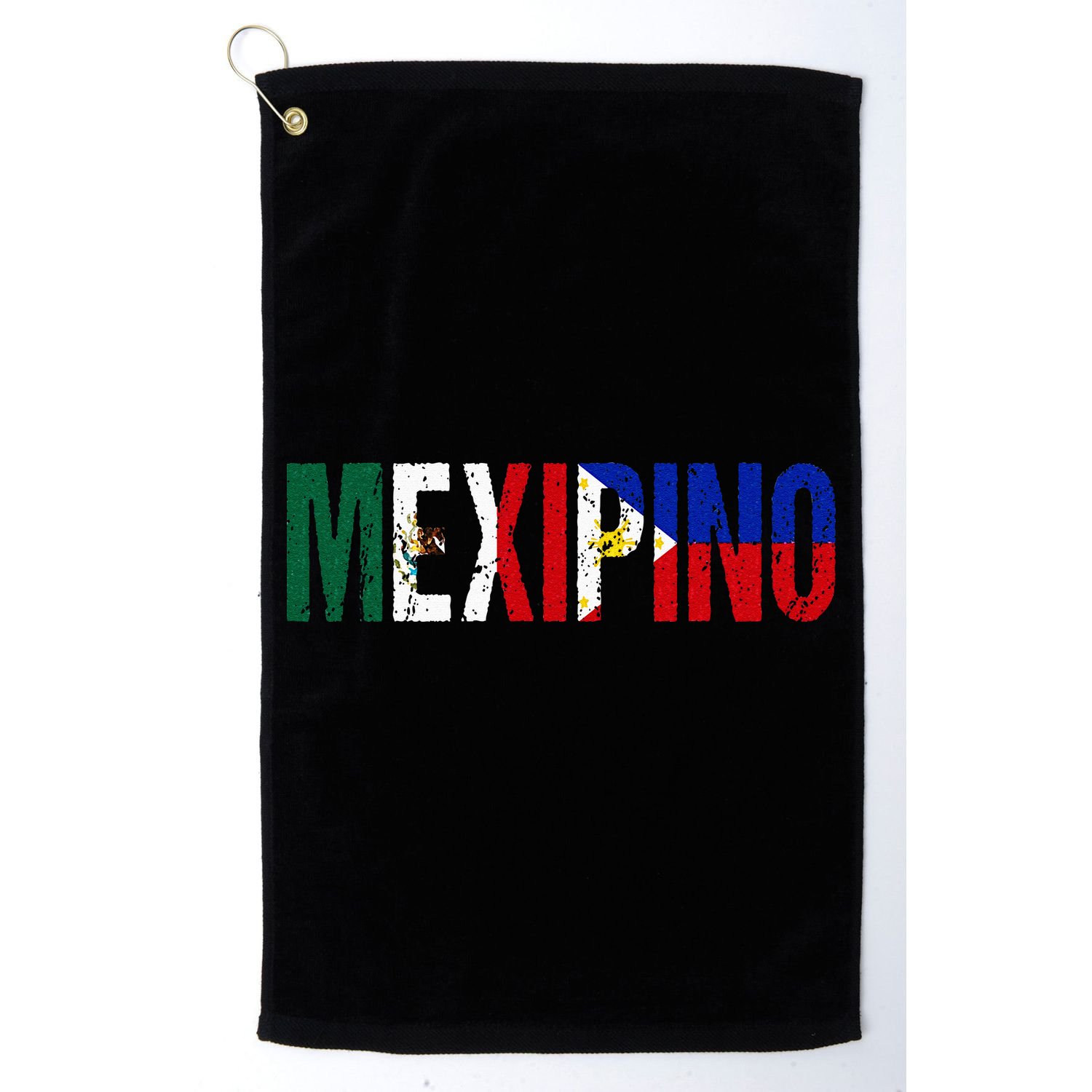 Mexipino Mexico Philippines Flag Ancestery Filipino Mexican Golf Towel