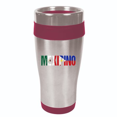 Mexipino Mexico Philippines Flag Ancestery Filipino Mexican 16oz Travel Tumbler