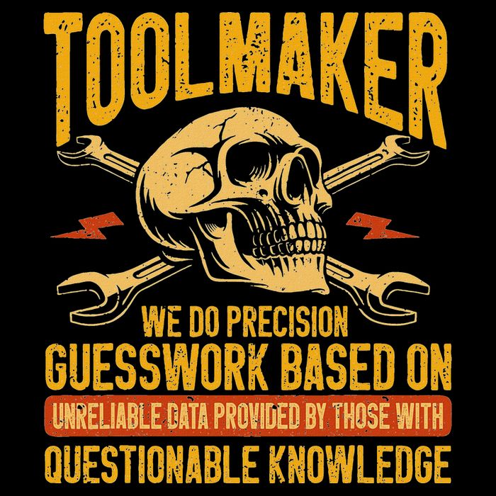 Machining Machinist Precision Guesswork Toolmaker Daily Commute Backpack
