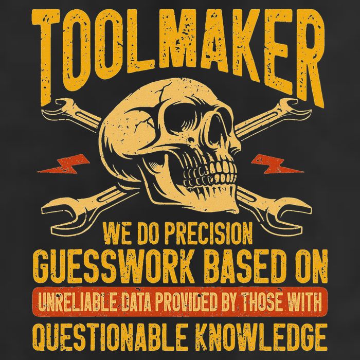 Machining Machinist Precision Guesswork Toolmaker Trucker Hat