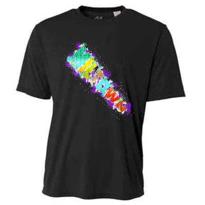 Miltown Milwaukee Proud Diagonal Cooling Performance Crew T-Shirt