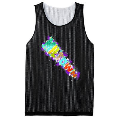 Miltown Milwaukee Proud Diagonal Mesh Reversible Basketball Jersey Tank