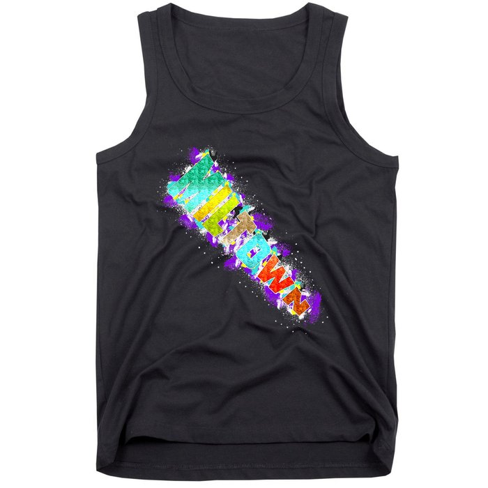 Miltown Milwaukee Proud Diagonal Tank Top