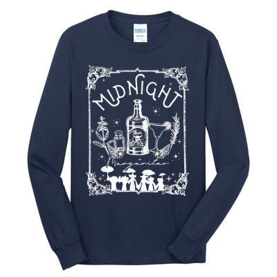 Midnight Margaritas Practical Magic Tee Halloween Cocktails Tall Long Sleeve T-Shirt