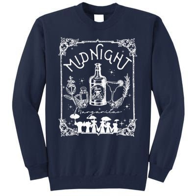 Midnight Margaritas Practical Magic Tee Halloween Cocktails Tall Sweatshirt