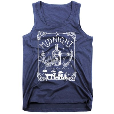 Midnight Margaritas Practical Magic Tee Halloween Cocktails Tank Top