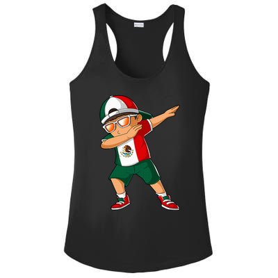 Mexican Mexico Patriotism Roots Heritage Ladies PosiCharge Competitor Racerback Tank