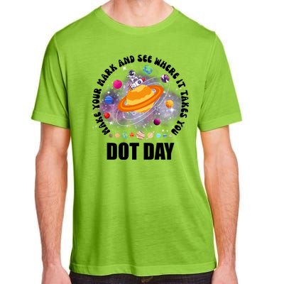 Make Mark Planets International Dot Day Adult ChromaSoft Performance T-Shirt