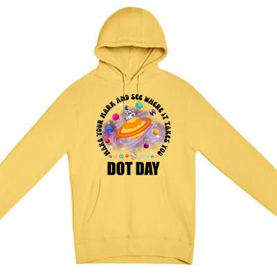 Make Mark Planets International Dot Day Premium Pullover Hoodie