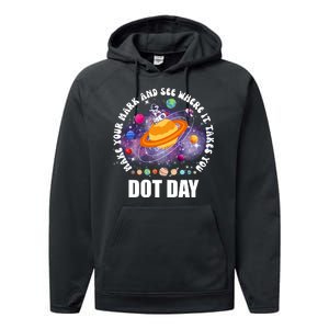 Make Mark Planets International Dot Day Performance Fleece Hoodie