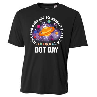 Make Mark Planets International Dot Day Cooling Performance Crew T-Shirt