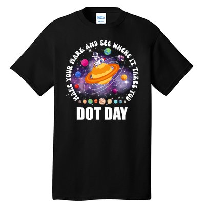 Make Mark Planets International Dot Day Tall T-Shirt