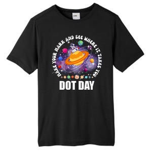 Make Mark Planets International Dot Day Tall Fusion ChromaSoft Performance T-Shirt