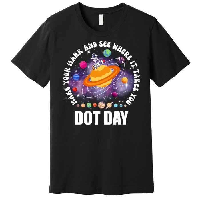 Make Mark Planets International Dot Day Premium T-Shirt