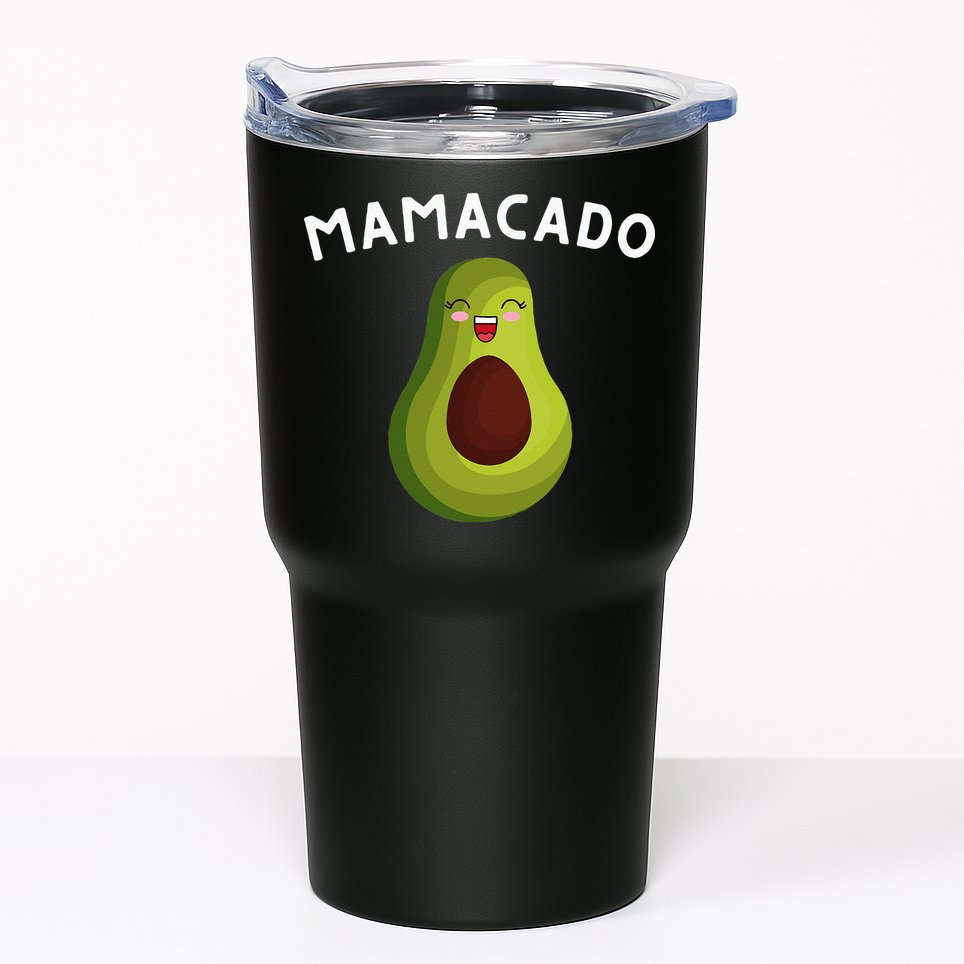 Mamacado Mom Pregnancy Announcement Avocado & Guacamole Tumbler