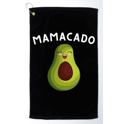 Mamacado Mom Pregnancy Announcement Avocado & Guacamole Golf Towel