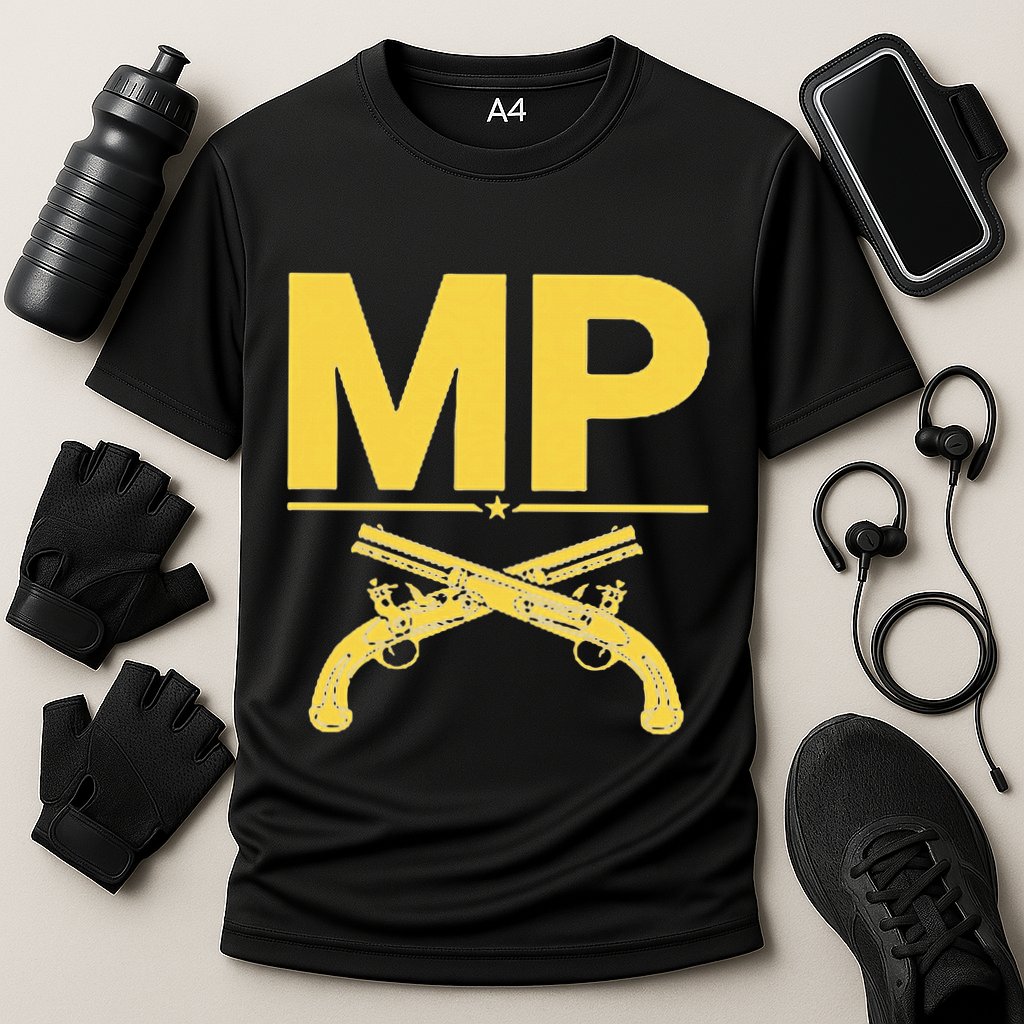 Mp Military Police Corps Cooling Performance Crew T-Shirt