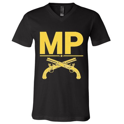 Mp Military Police Corps V-Neck T-Shirt