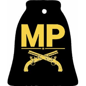 Mp Military Police Corps Ceramic Bell Ornament