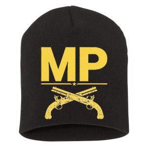 Mp Military Police Corps Short Acrylic Beanie