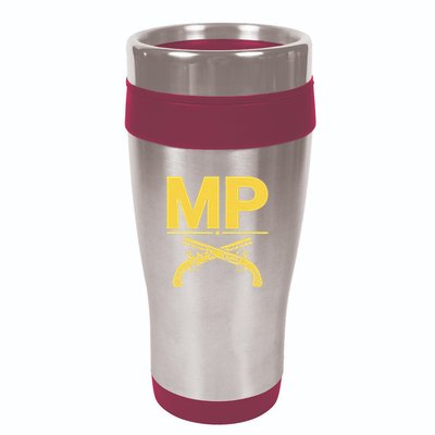 Mp Military Police Corps 16oz Travel Tumbler