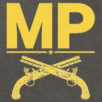 Mp Military Police Corps Cotton Canvas Backpack